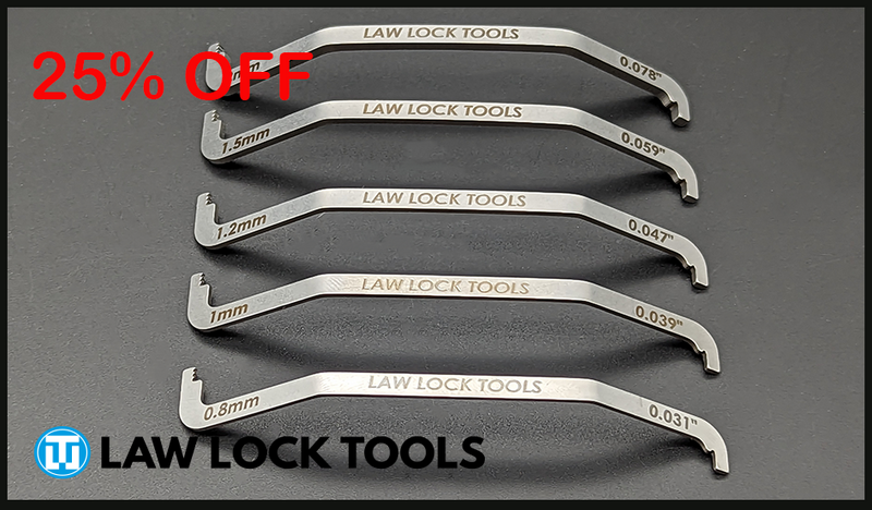 ANGLED PRY BAR SET RIGHT HAND SET