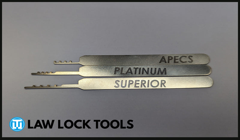 SLIDER PICK SET DE 3 APECS PLATINO Y SUPERIOR