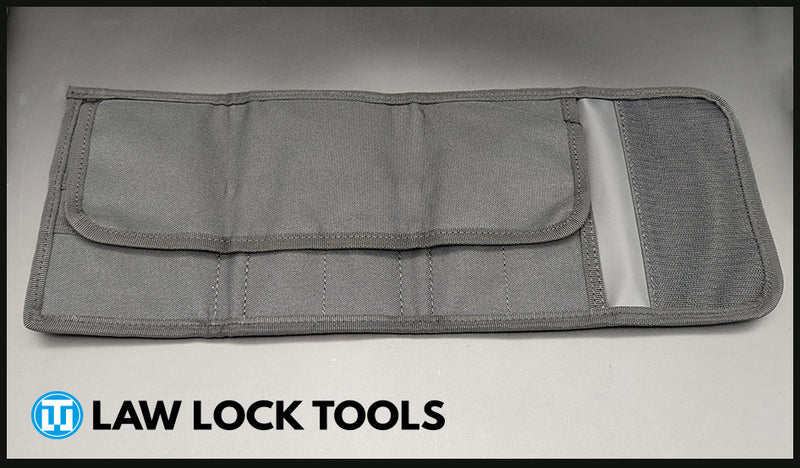 EXTRA LARGE TRI FOLD LOCK PICK POUCH