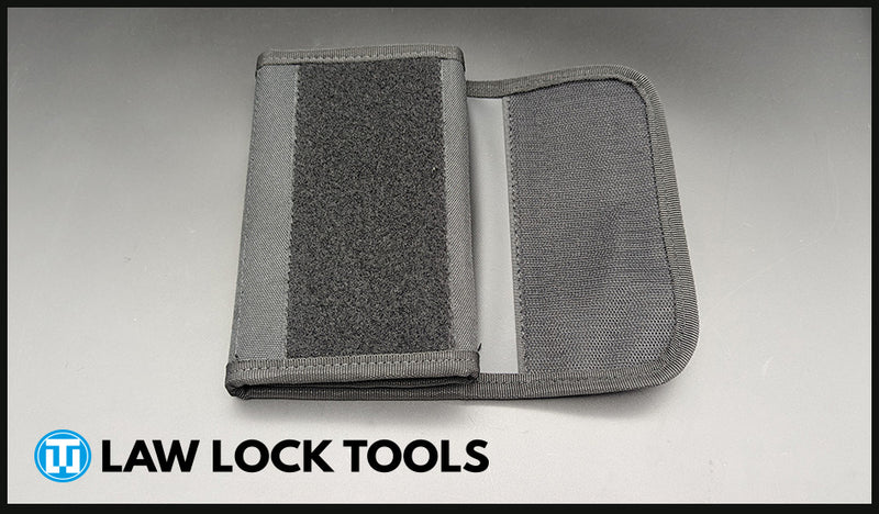 EXTRA LARGE TRI FOLD LOCK PICK POUCH