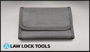 EXTRA LARGE TRI FOLD LOCK PICK POUCH